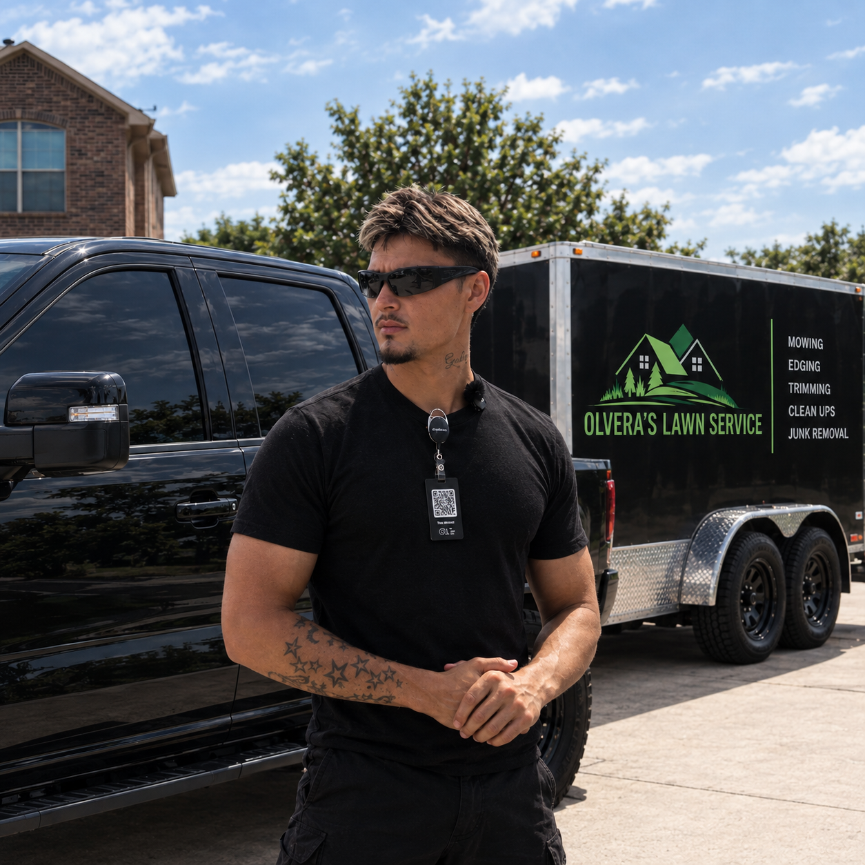 Olvera's Lawn Service founder