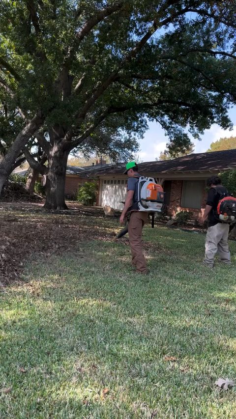 Seasonal cleanup crew